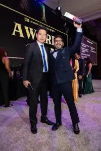 Co Founders of M&M Wealth Associates, Michael Henry and Matthew Wu, receives additional award in 2023.