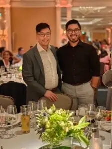 Co Founder M&M Wealth Associates, Michael Henry and brother at networking meeting.